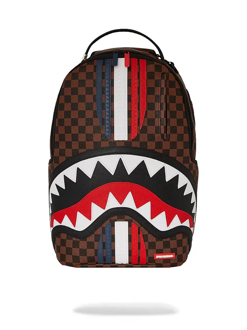 SPRAYGROUND Men's Backpack MACHINE FRANCAISE BACKPACK 910B7078NSZ Brown