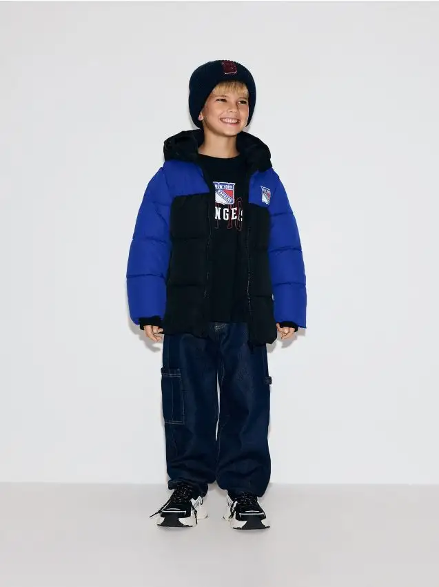 Giacca imbottita NHL New York Rangers Colore blu