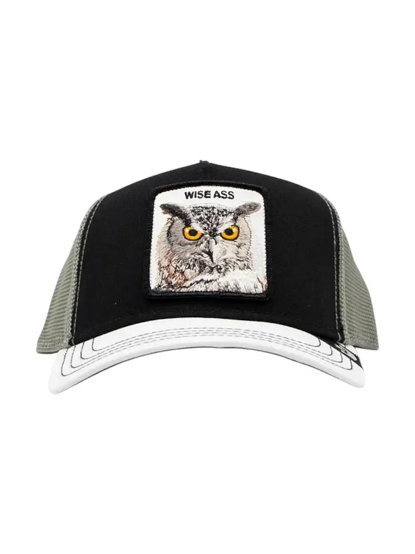 GOORIN BROS Men's Hat V2 OWL 101-1337 BKW Black