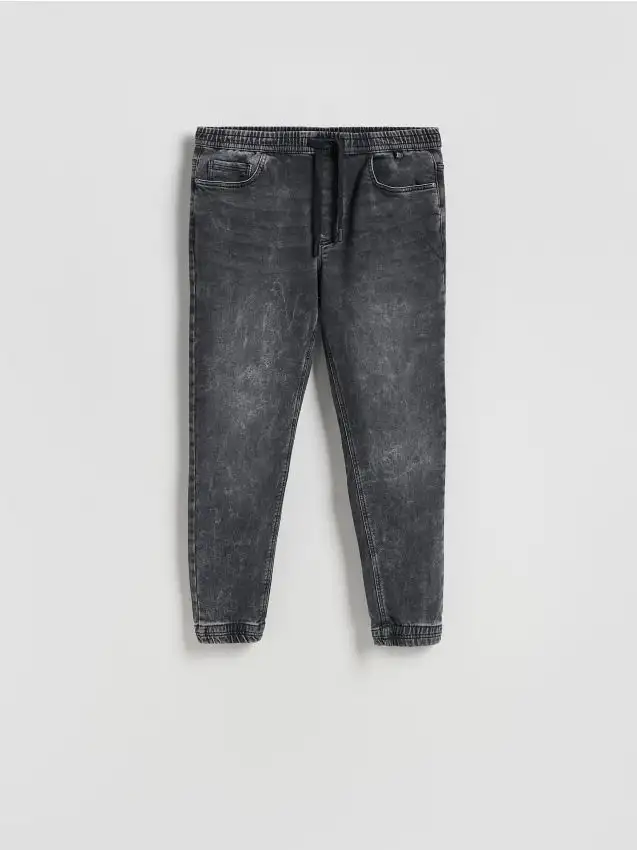 Jeans modello jogger Colore grigio