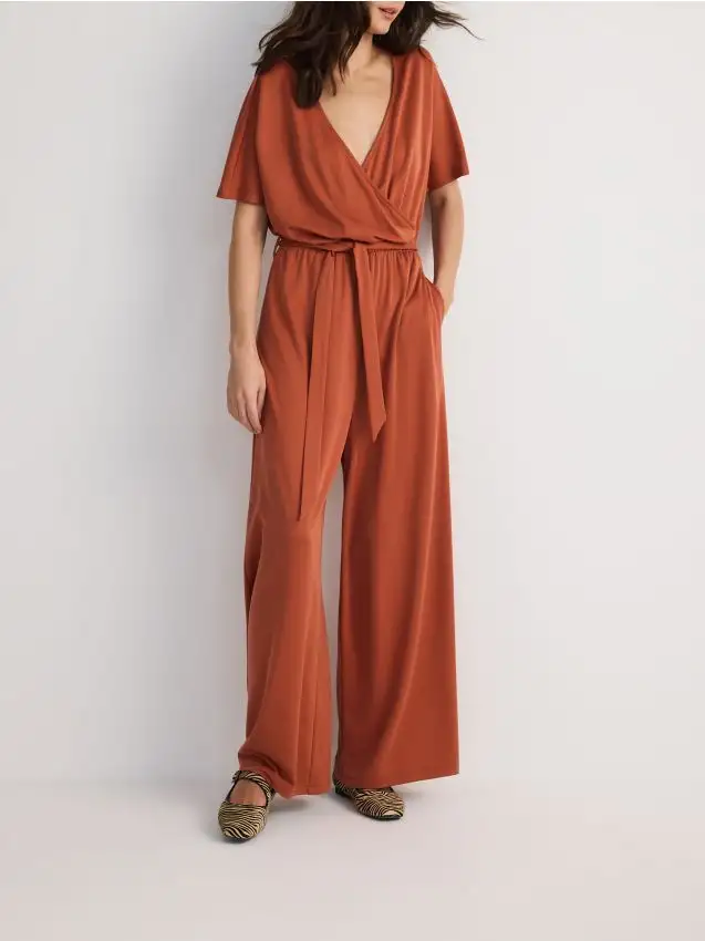 Tuta intera con modal Colore rame