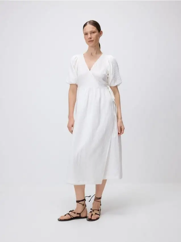 Abito maxi Colore bianco