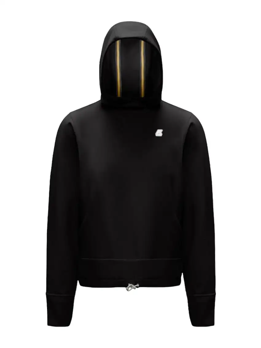 K-WAY Women's Sweatshirt Rosalie light spacer K61241W USY Black