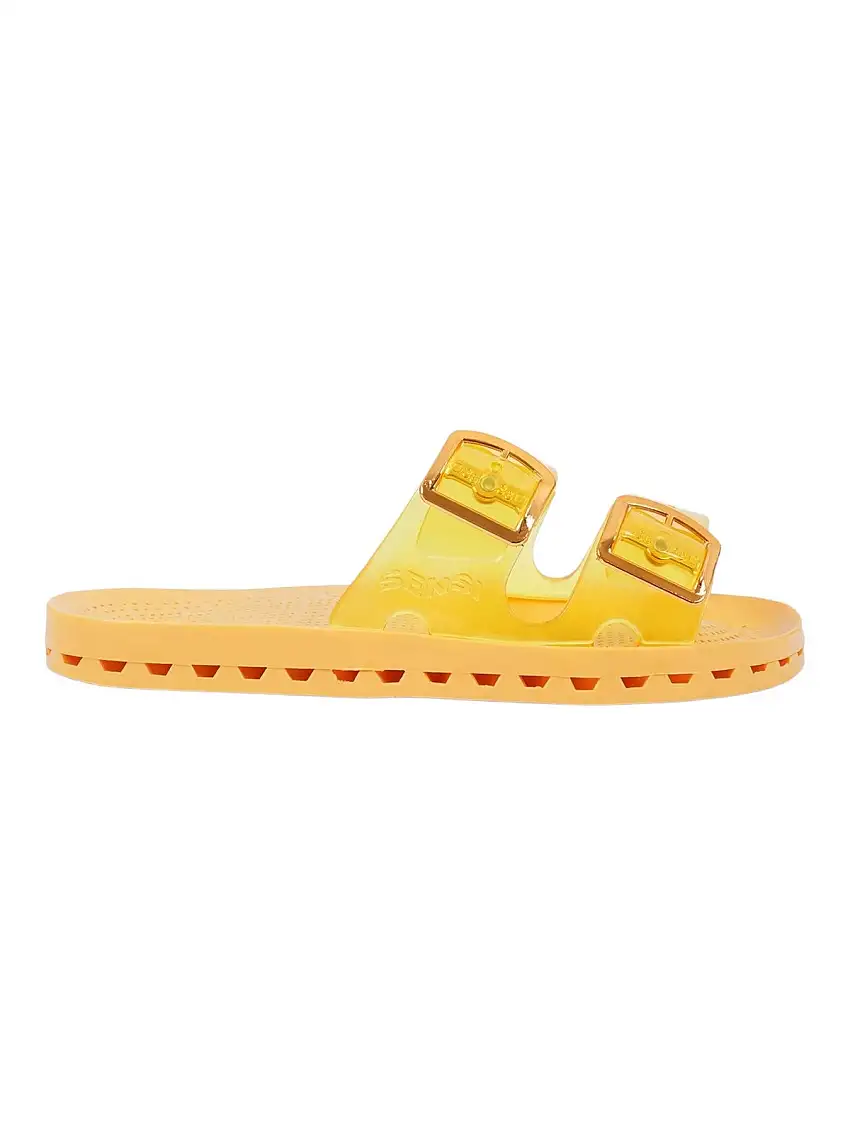 SENSI Women's Slipper LA JOLLA JELLY 4151/JL 342 Orange