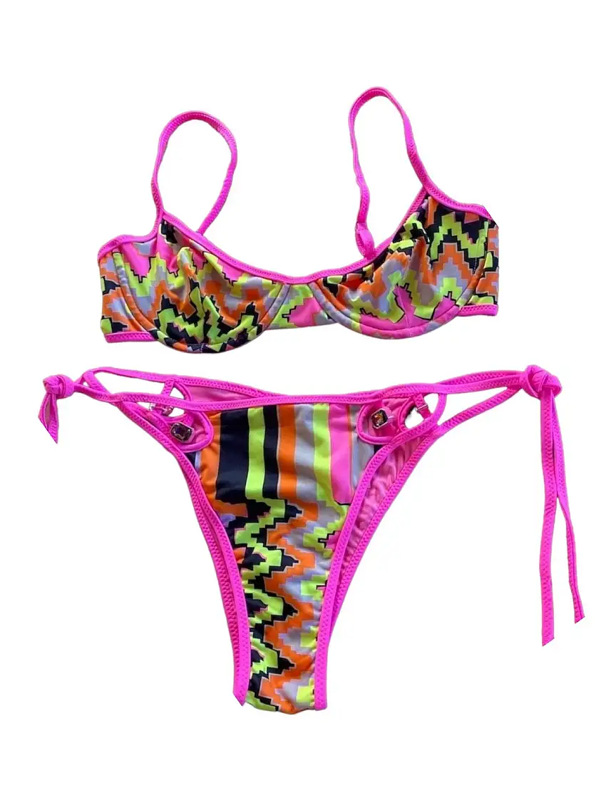 F**K Women's Swimsuit FK24-0601X07 Multicolor