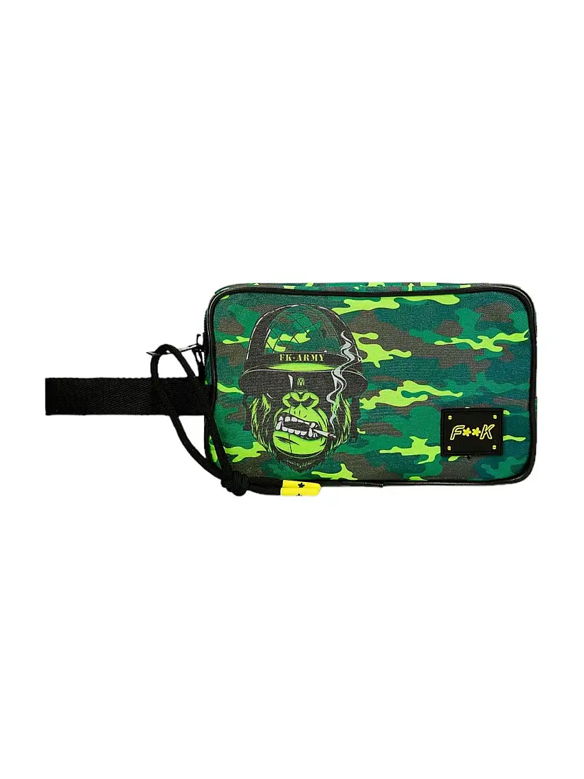 F**K Men's Clutch Bag FK24-A208X06 Green