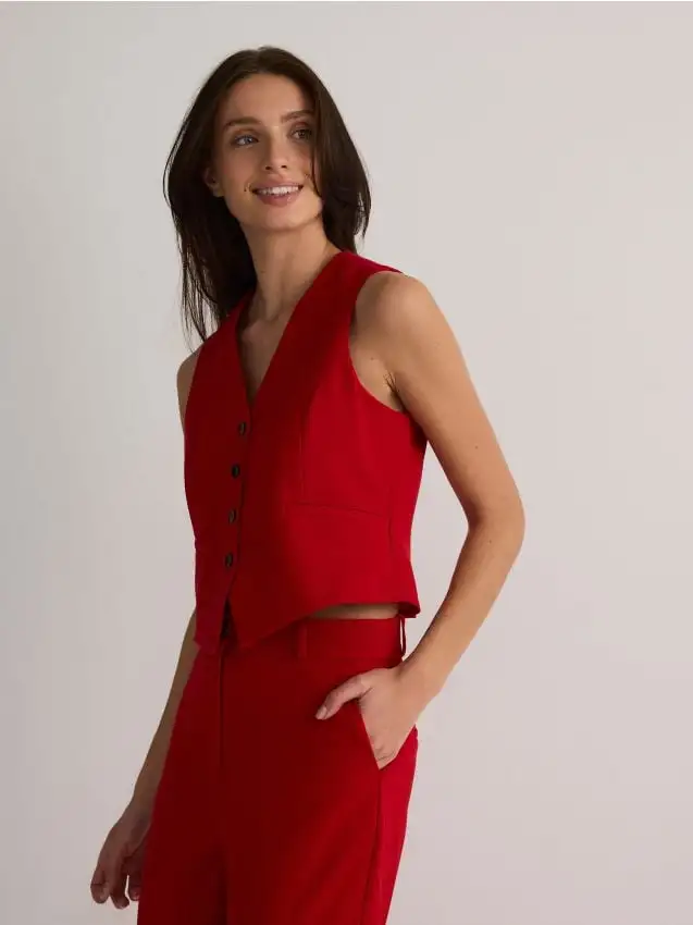 Gilet da completo Colore rosso