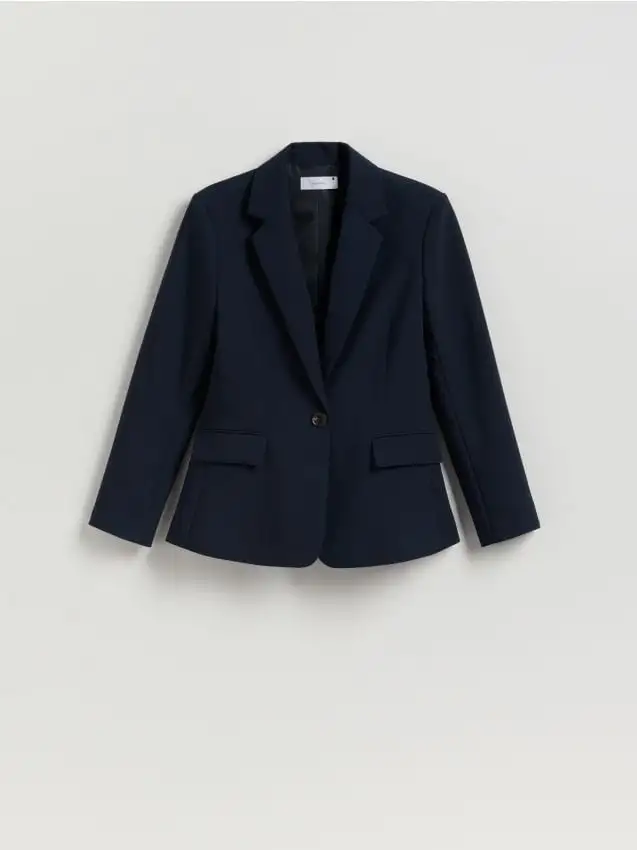 Blazer monopetto Colore blu scuro