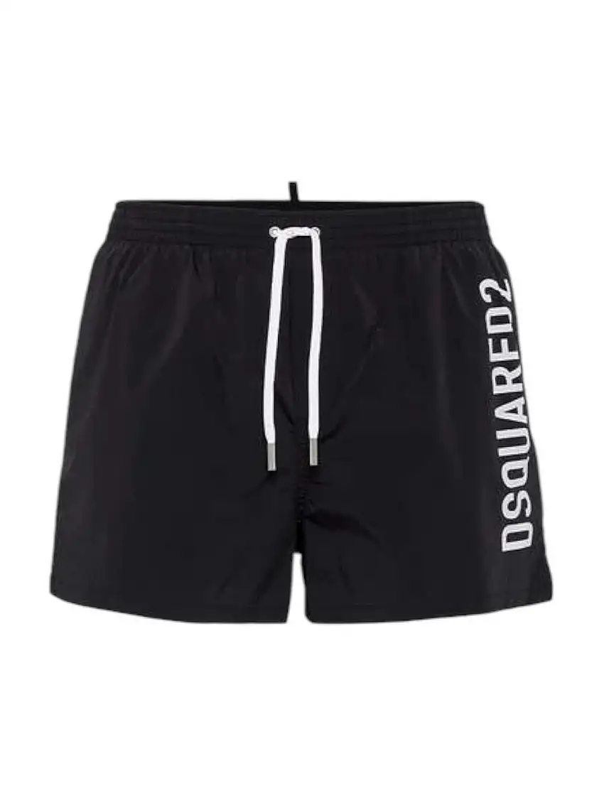 DSQUARED2 Men's Swimsuit D7B646000 010 Black