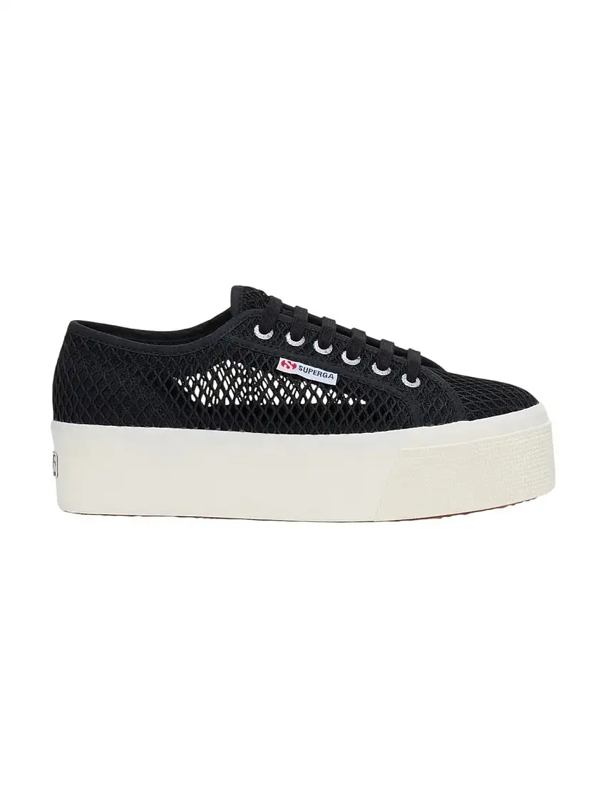 SUPERGA Women's Sneaker 2790 MESH S2142TW 005 Black