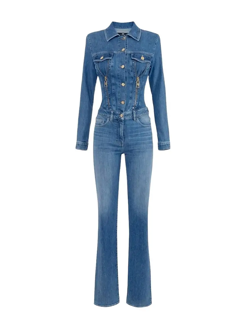 ELISABETTA FRANCHI Women's Tracksuit TJ33I46E2 104 Blue