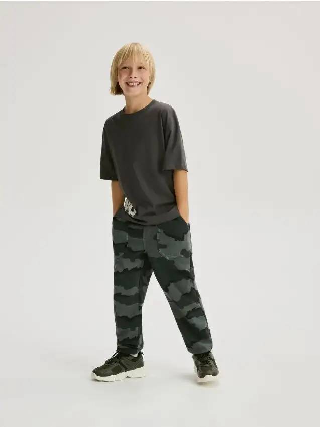 BOYS` TROUSERS Colore nero