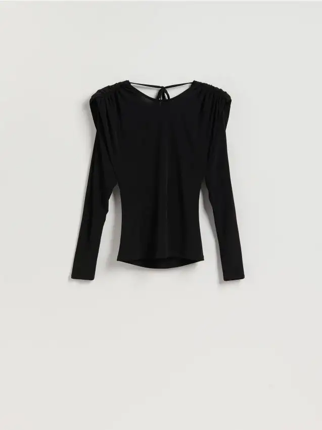 Blusa con spalline Colore nero