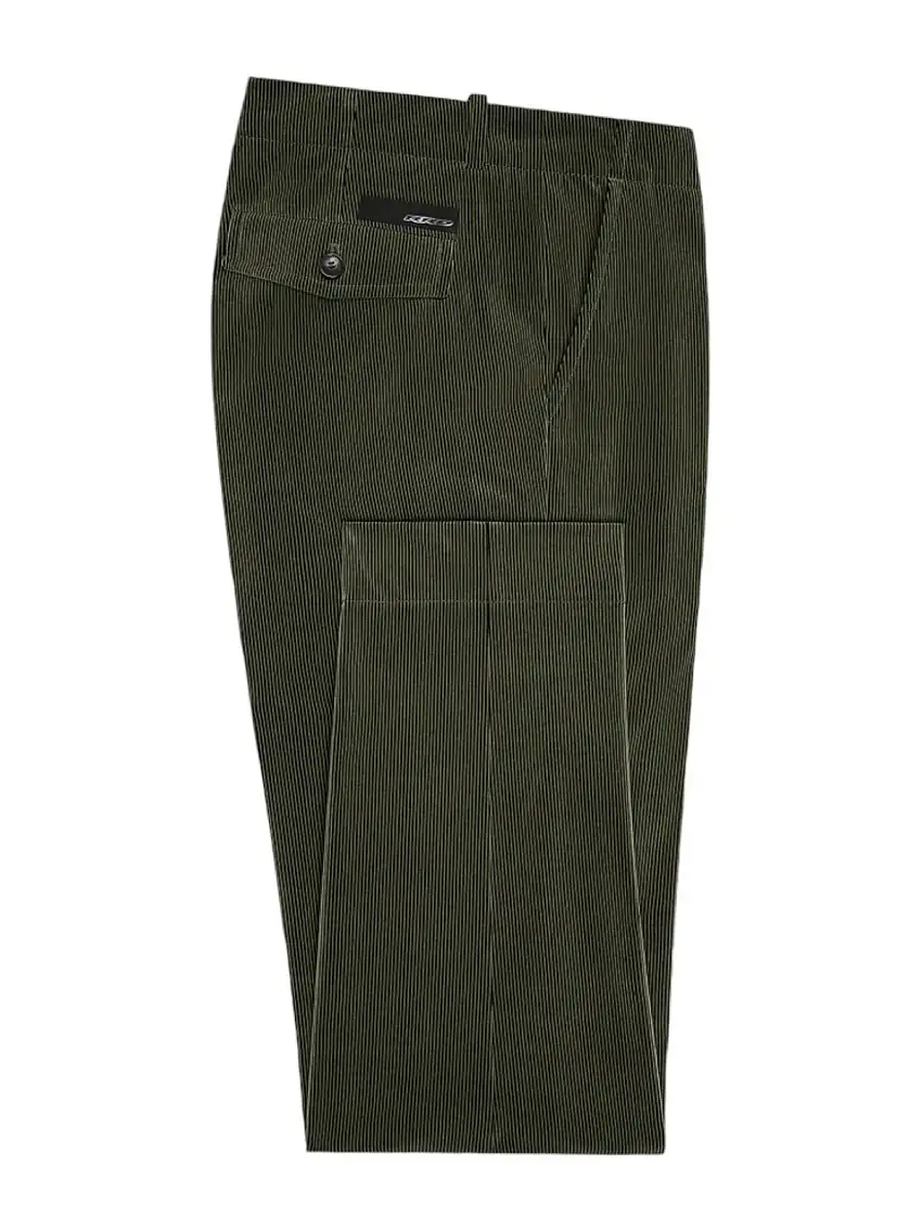 RRD Men's Trousers TECHNO VELVET 1000 WEEK END PANT W24225 21 Green
