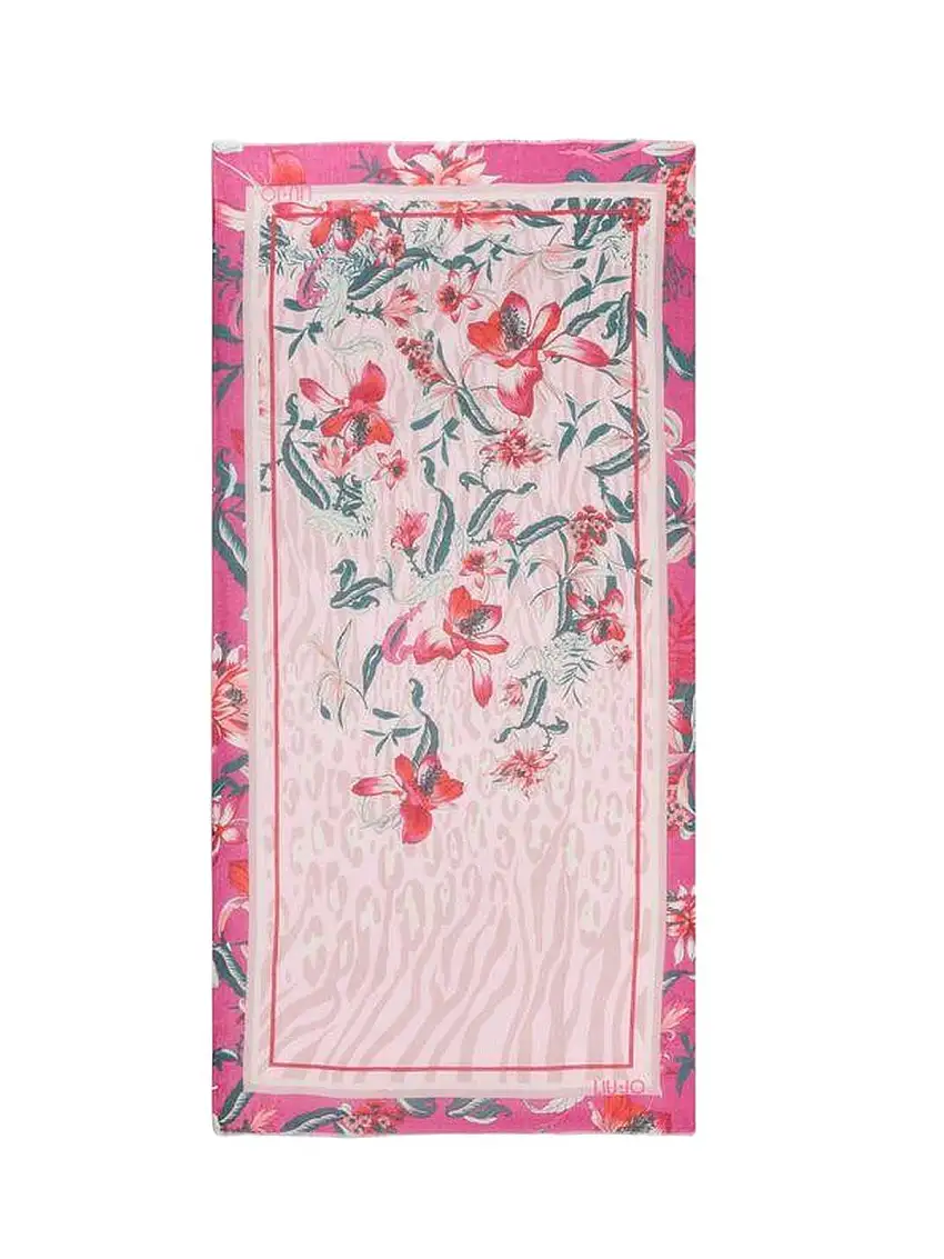 Liu Jo Women's Scarf - Printed Scarf - Red