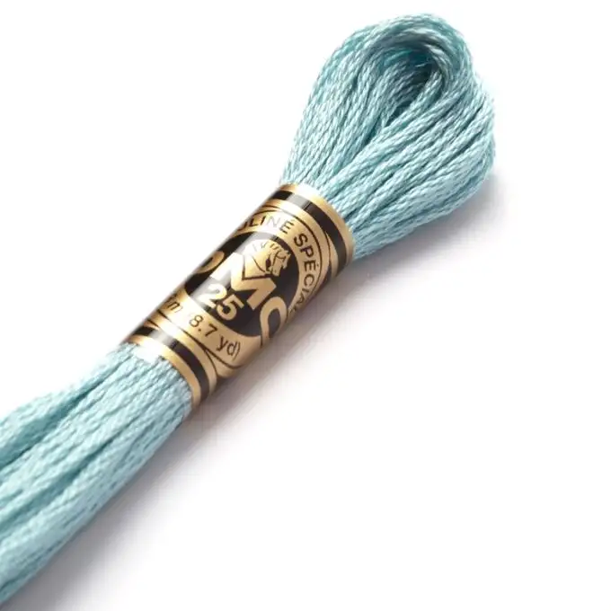 Filo mouliné da ricamo - Toni blu - COL 598