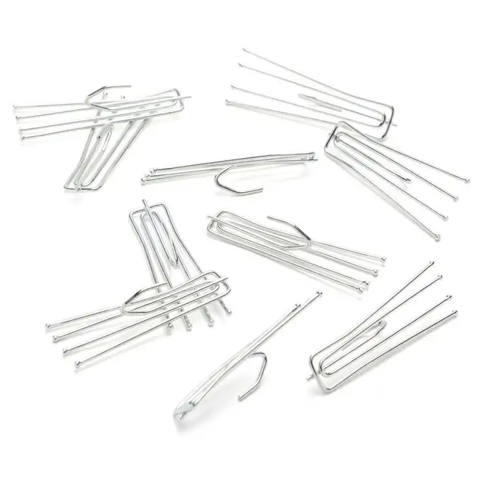 Graffe a 4 punte piegatura fiamminga 30mm di testa