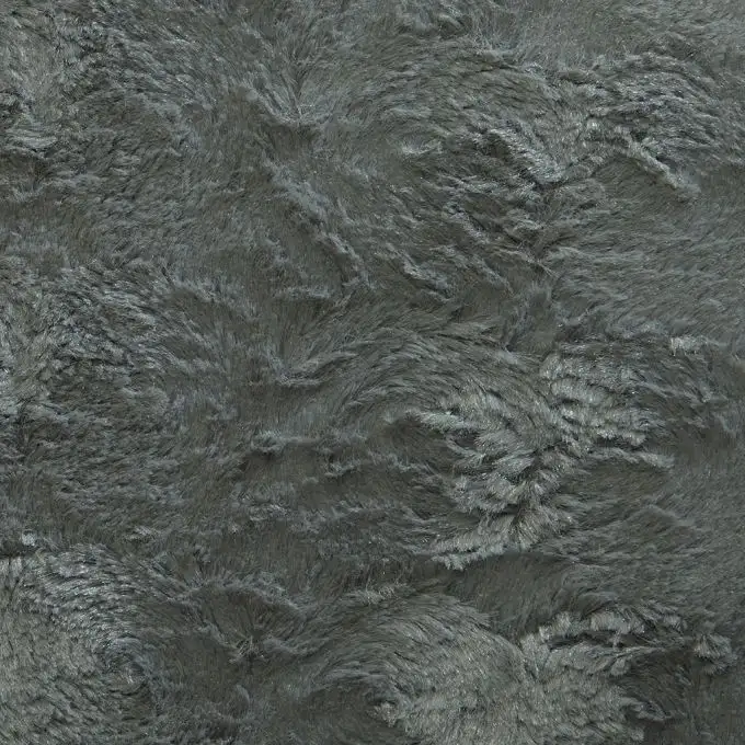 Pelliccia sintetica leggera grigia