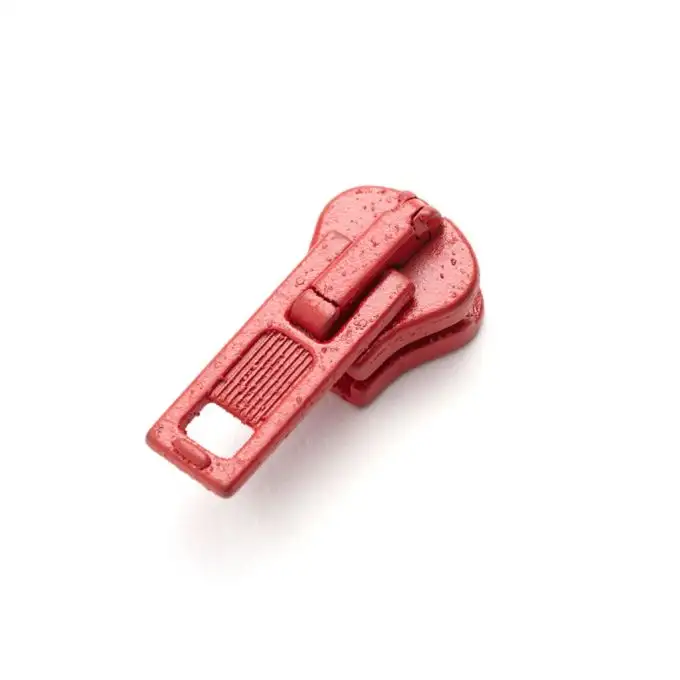 Cursore per chiusura lampo rossa