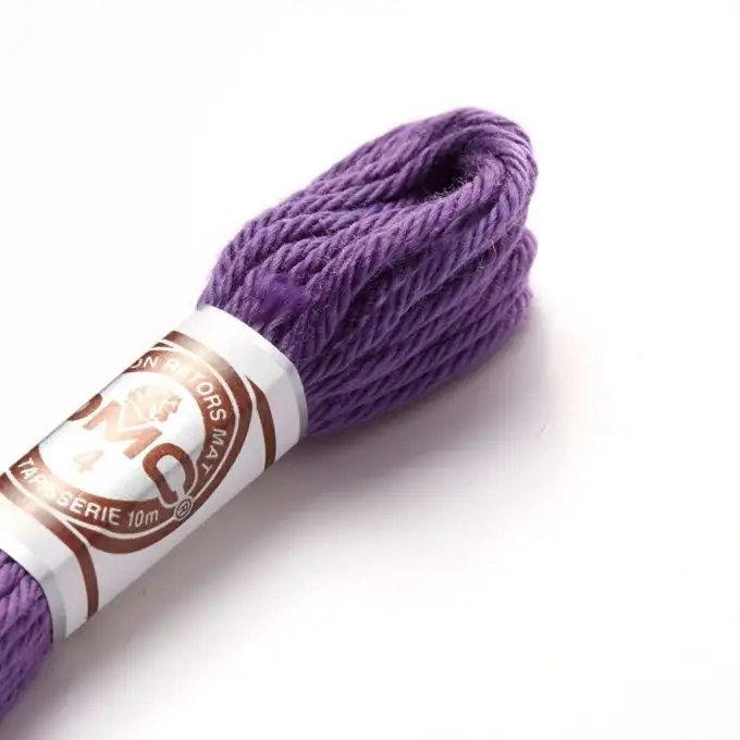 Filo da ricamo ritorto opaco rosa a viola - COL 2115