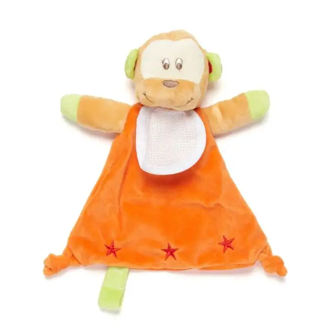 Doudou ricamato scimmia