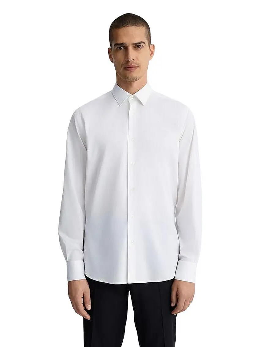 LIU JO UOMO Men's Casual Shirts - Slim Fit Shirt - White