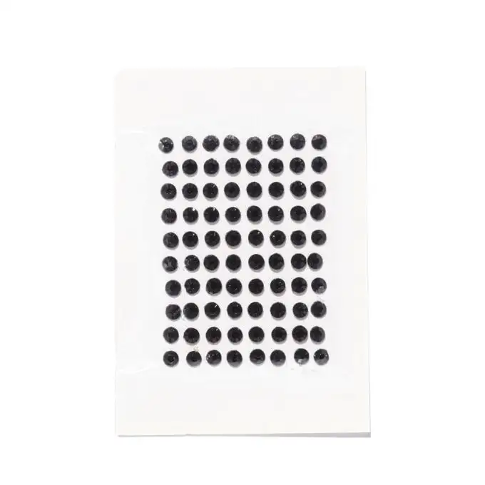Strass termoadesivo nero