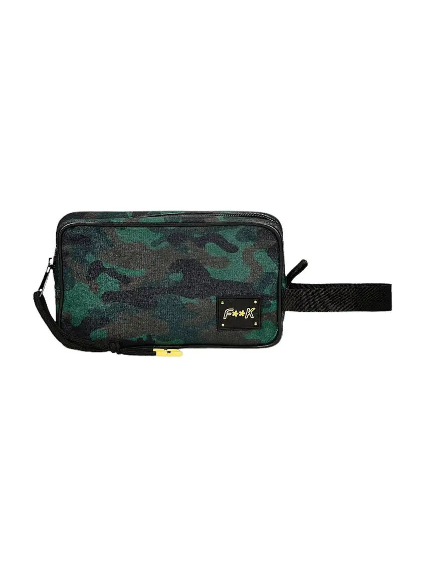 F**K Men's Clutch Bag FK24-A208X19 Green