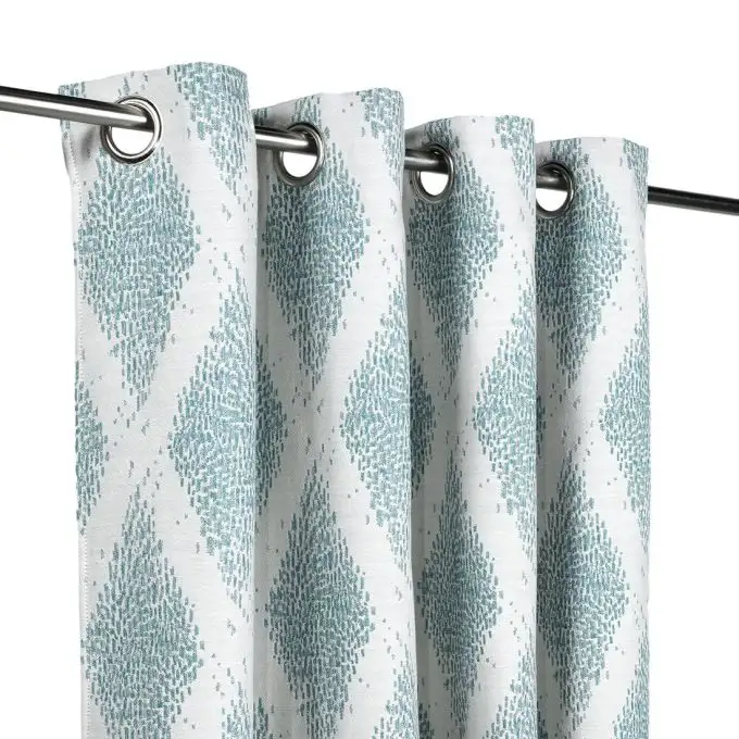 Tenda jacquard blu 140x250 cm