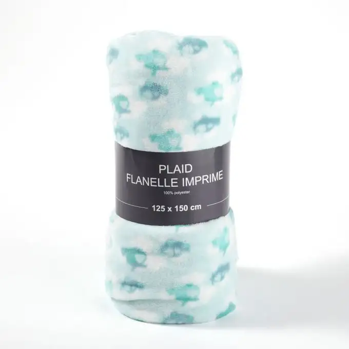 Plaid stampato Alphonse