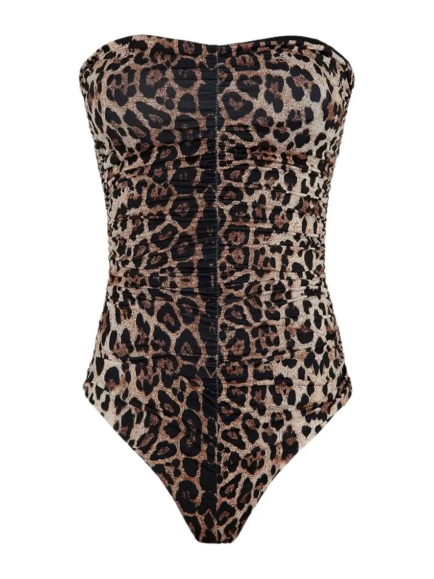F**K Women's Swimsuit FK-B013X01 Brown