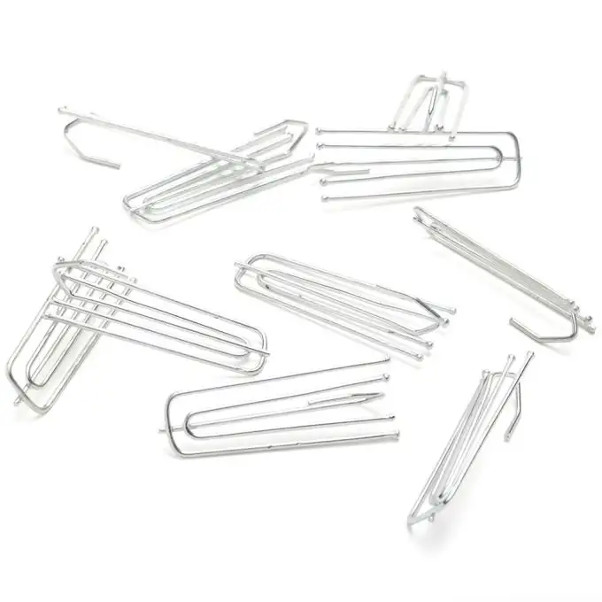 Graffette a 4 punte pieghe fiamminghe senza testa