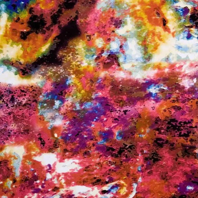 Tessuto a maglia Tie & Dye