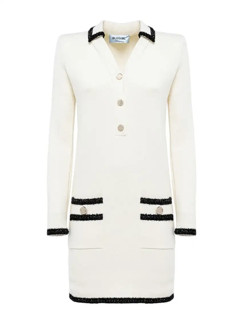 BLUGIRL Women's Dress RF4151MA28O C3556 Beige