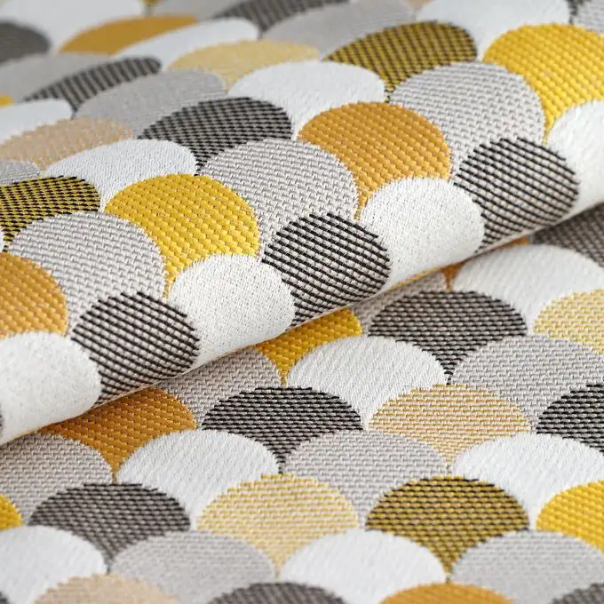 Tessuto jacquard Sirena giallo - Qualità Seduta