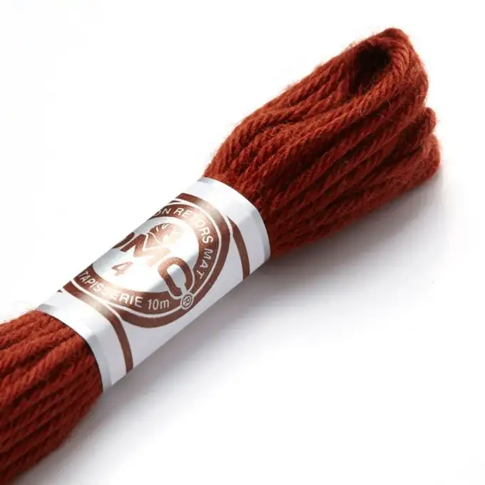 Filo da ricamo ritorto opaco rosso - COL 2237