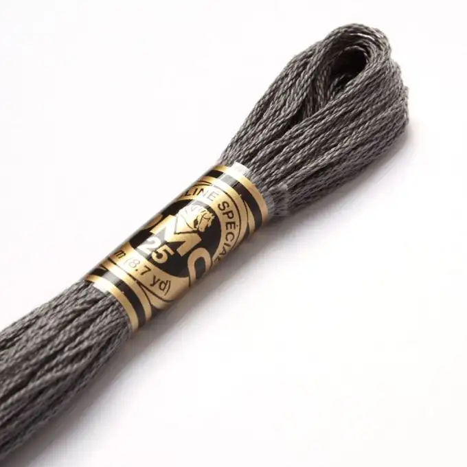 Filo mouliné da ricamo - Toni grigi - COL 535
