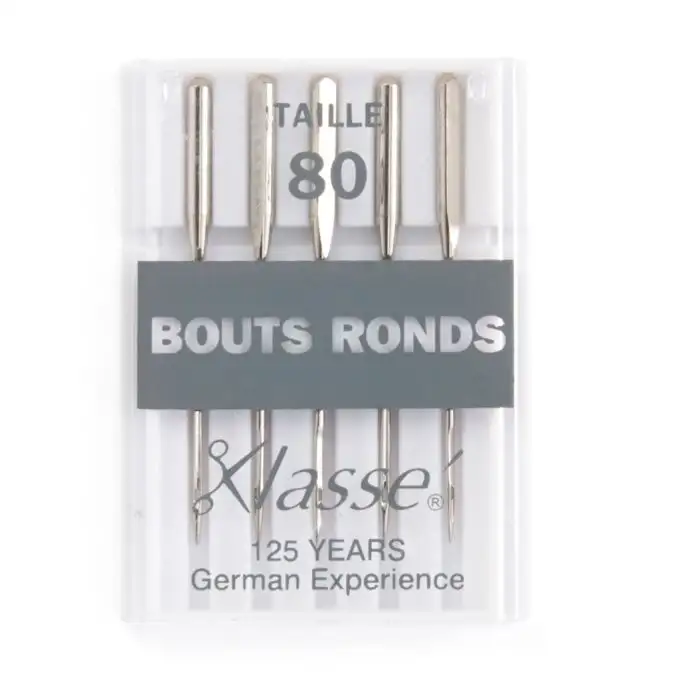 Aghi per macchina punte rotonde 80/12