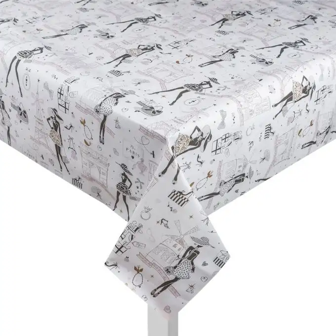 Tovaglia cerata moi paris bianco