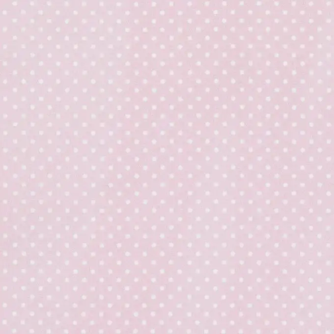 Tessuto cotone a pois rosa