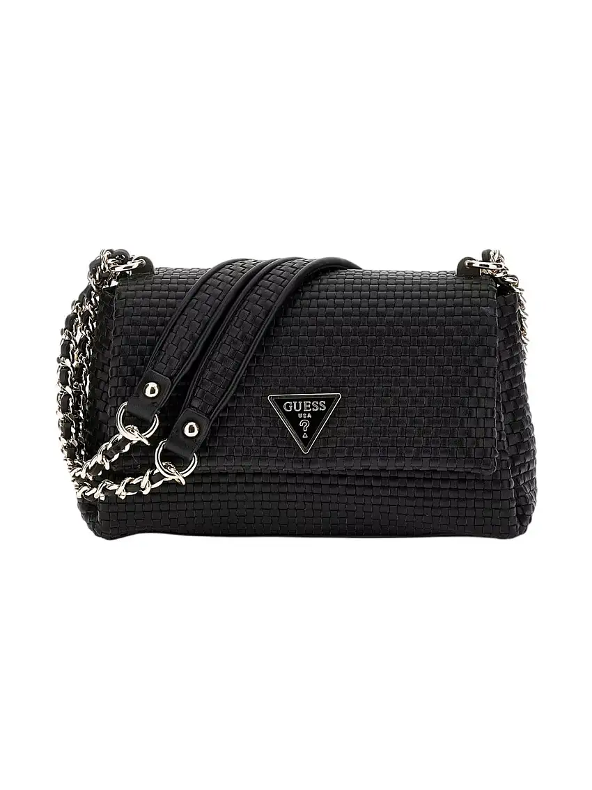 GUESS Women's Emelda Crossbody Top Bag HWWG92 19210 BLA Black