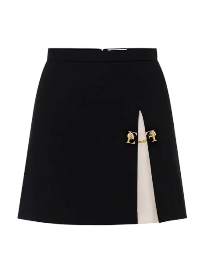ELISABETTA FRANCHI Women's Skirt GO07951E2-685 Black