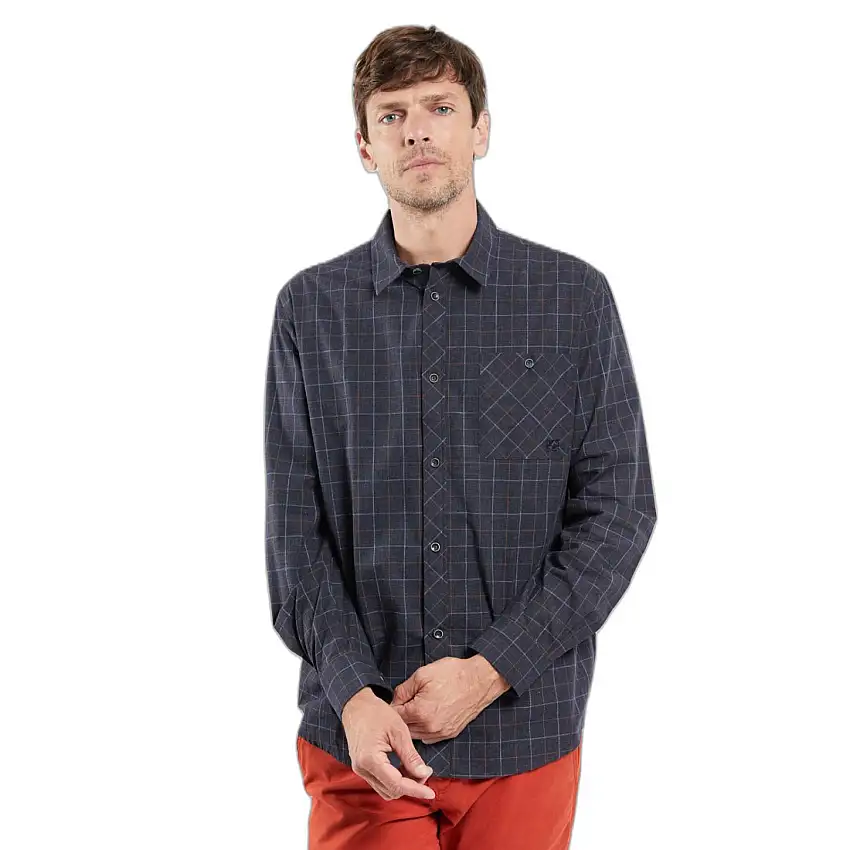 Camicia a maniche lunghe con colletto morbido, taglio dritto Armor-Lux