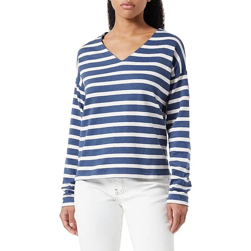 Maglietta da donna con maniche lunghe alla marinara Armor-Lux