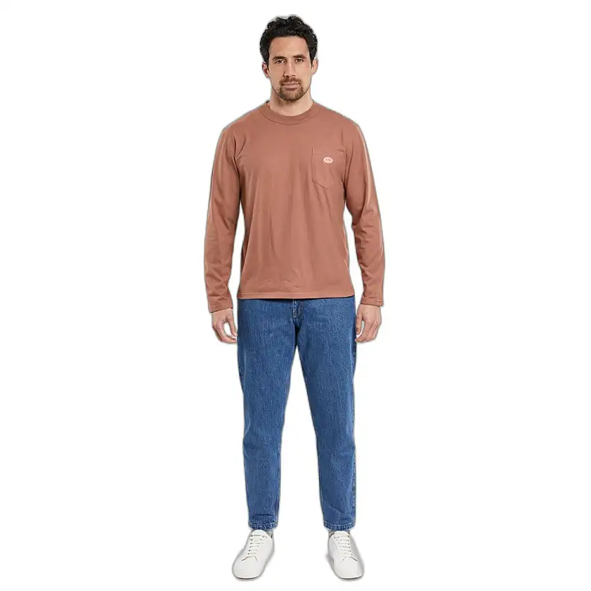 T-shirt a maniche lunghe con taschino Armor-Lux Héritage