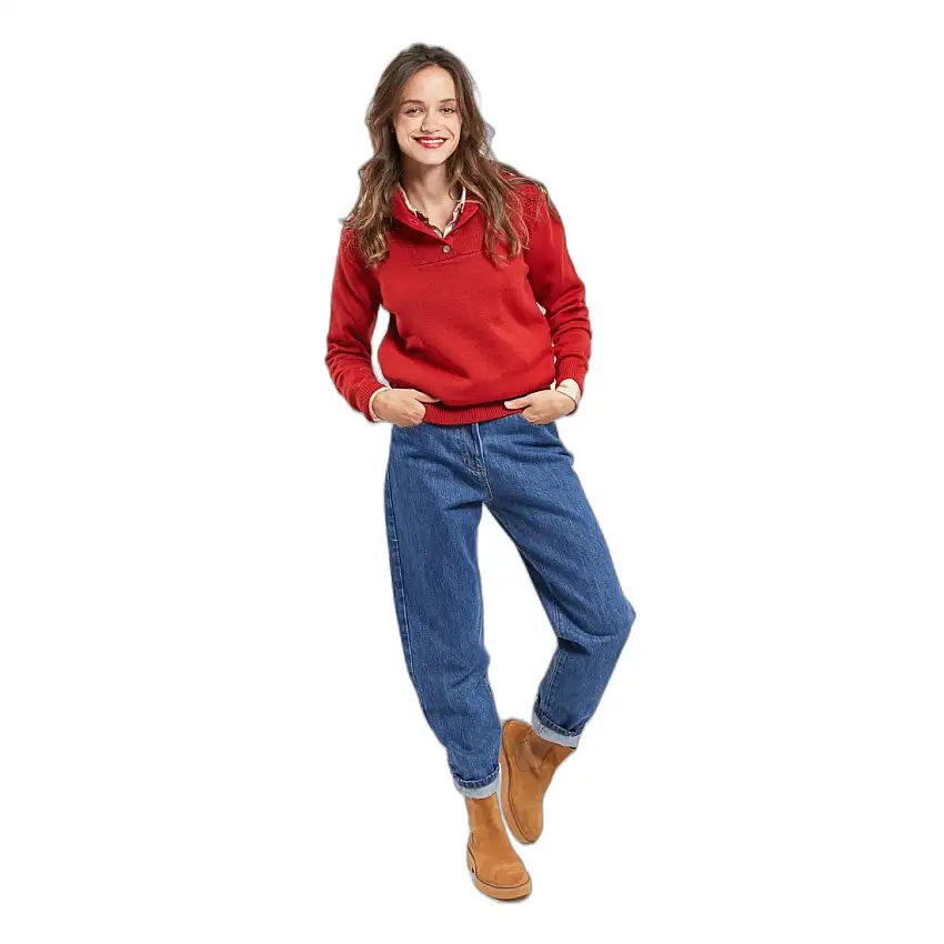 Maglia donna con collo da camionista Armor-Lux