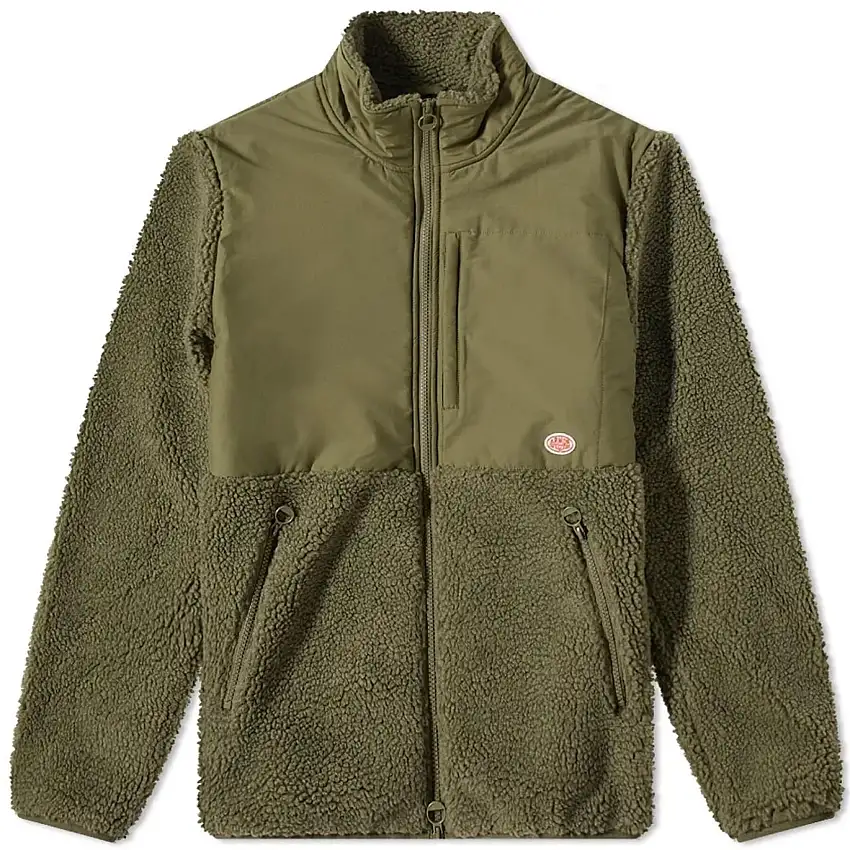 Giacca con zip in sherpa Armor-Lux Héritage