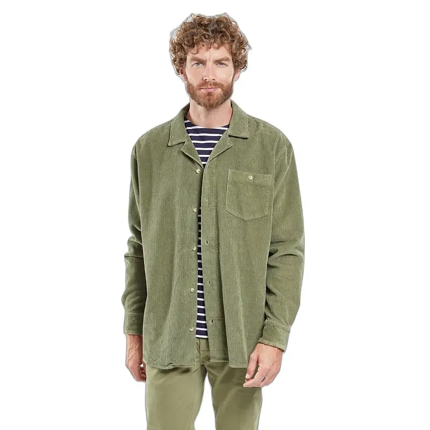 Maglietta a maniche lunghe con collo a squalo Armor-Lux