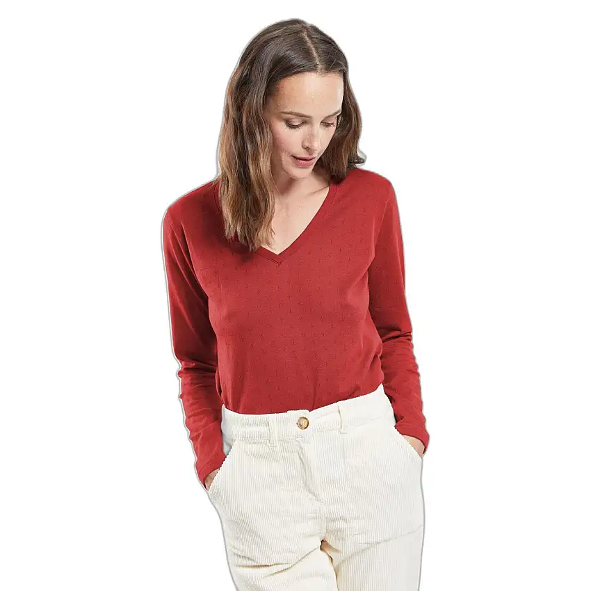 T-shirt donna con scollo a V Armor-Lux