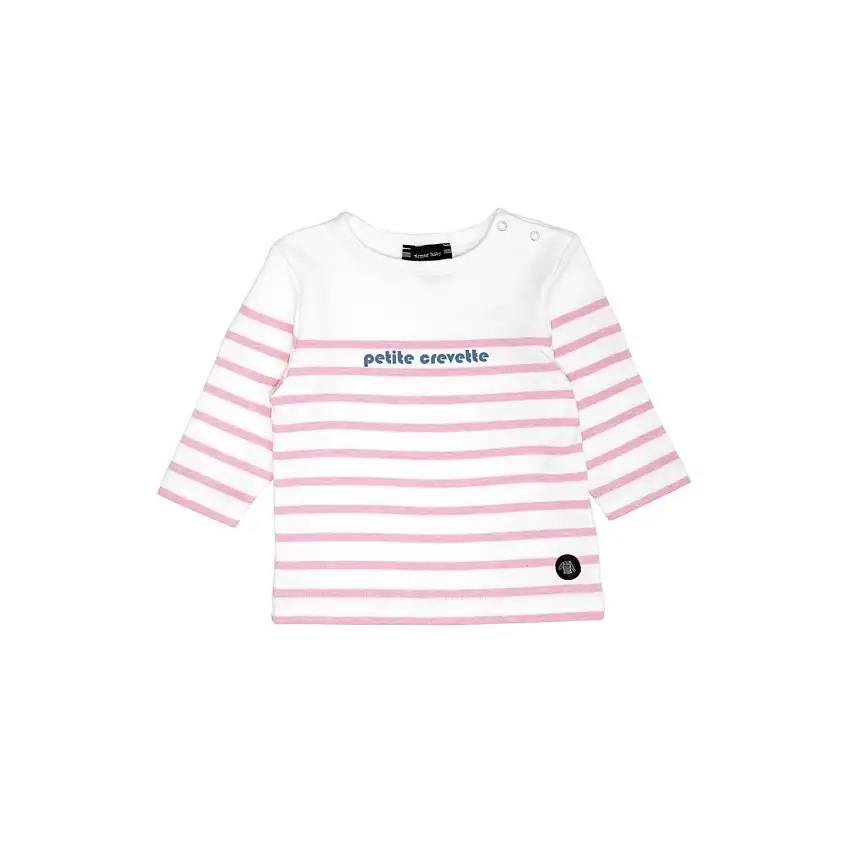 T-shirt bambino a maniche lunghe Armor-Lux Message